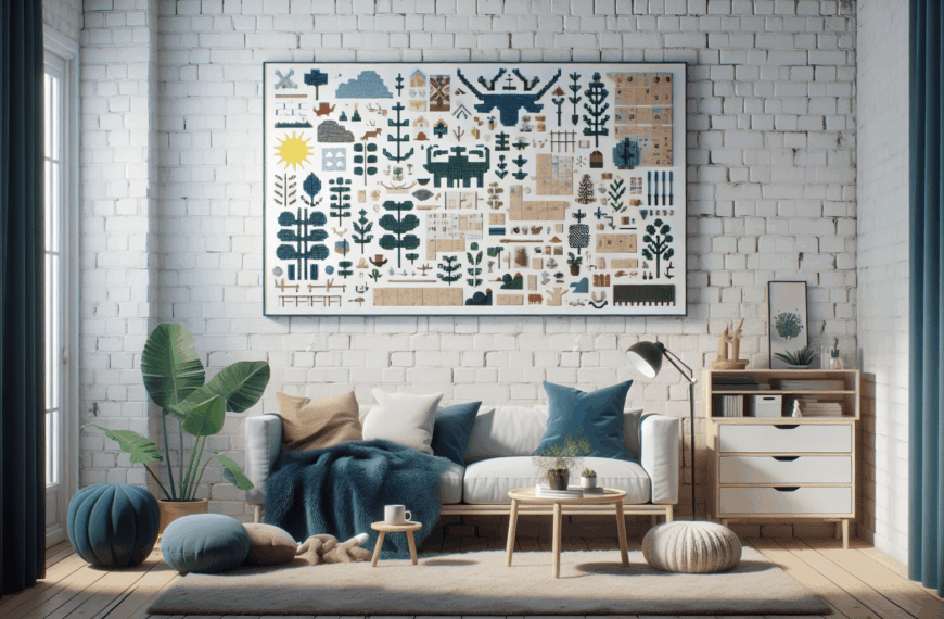 Convierte Tu Pared en una Obra de Estilo Escandinavo con este Ingenioso Truco de Ikea