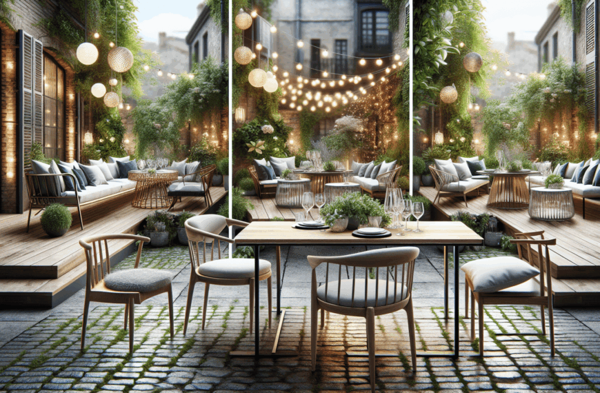 Descubre Cómo Crear un Comedor de Lujo en Tu Terraza o Jardín con Estos Elegantes Conjuntos de JYSK
