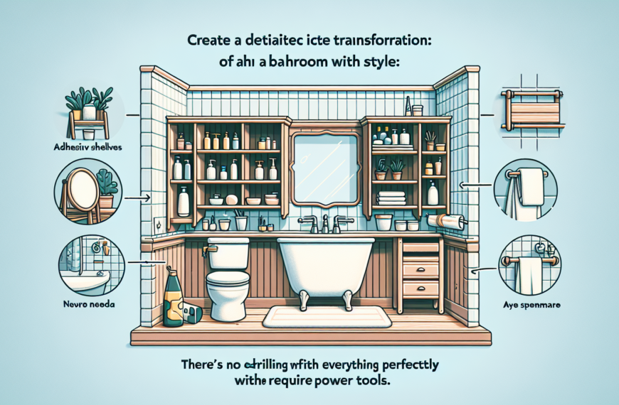 Transforma tu Baño con Estilo: Estantes Adhesivos de Aldi Sin Necesidad de Taladro