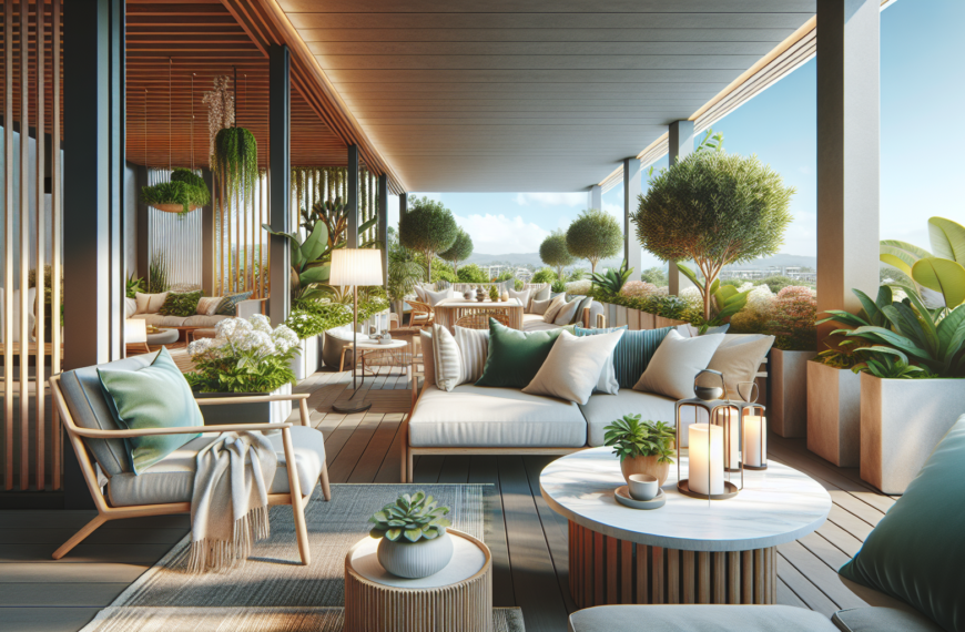 Transforma tu Terraza: Estilo y Orden en Armonía Perfecta