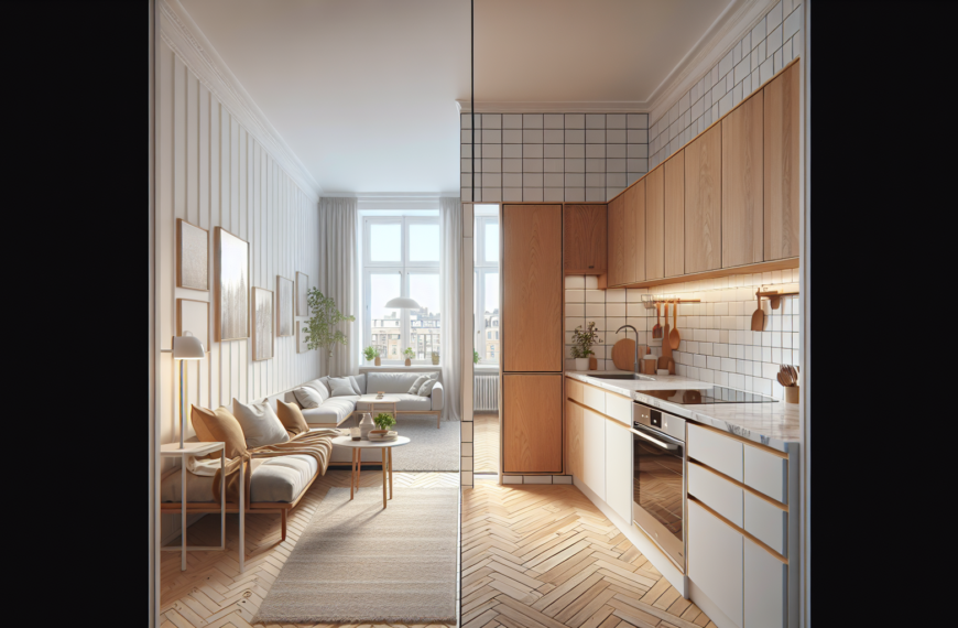 Transformación Escandinava: Renovación de una Cocina Nórdica en un Apartamento de 61 m²