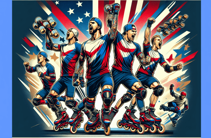 Triunfo grupal del Club Sportia en la final de la Liga Nacional de Inline Freestyle