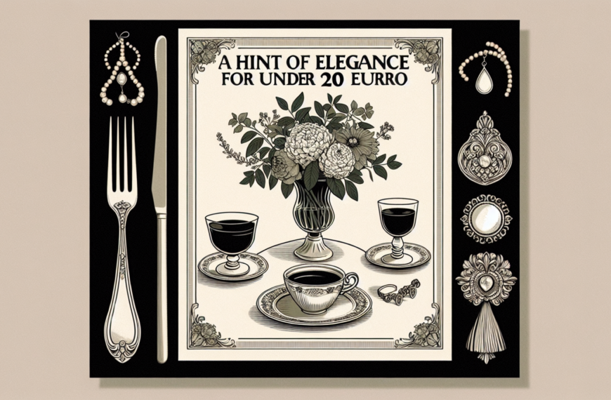 Lujo Asequible: Elegancia por Menos de 20 Euros