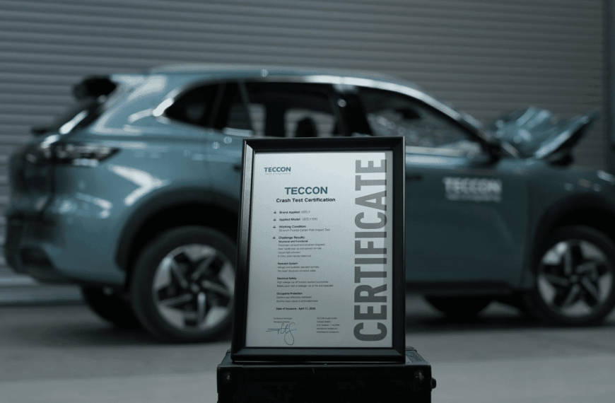 Reconocimiento Global para el Geely Galaxy E5 y su Batería Shendun por Su Destacada Seguridad