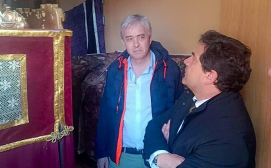 Valverde destaca en el barrio del Pilar de Ciudad Real el esfuerzo de cofrades y hermandades