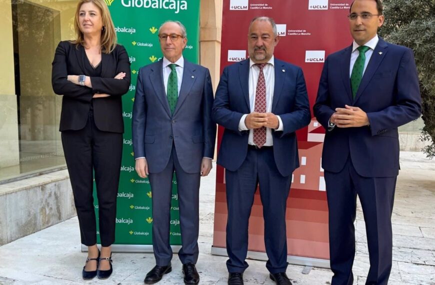 Vídeo: Globalcaja y la UCLM refuerzan su alianza con un convenio de tres millones para impulsar la actividad académica