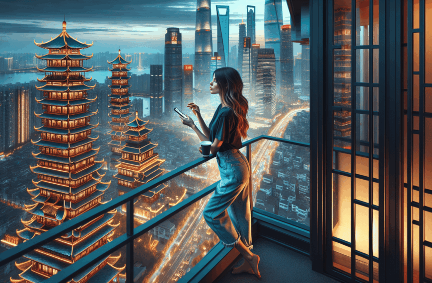 Viviendo en las Alturas: La Aventura de una Influencer Española en una Torre de China