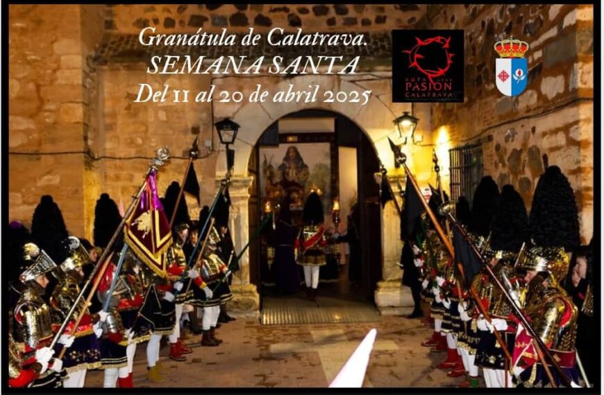 Granátula de Calatrava vive un emotivo acto de presentación del cartel de su Semana Santa 2025