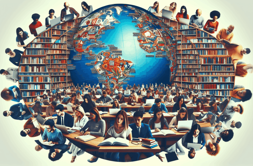 ¡Todo el mundo está estudiando esto ahora! podría titularse: "El Fenómeno del Estudio Global".