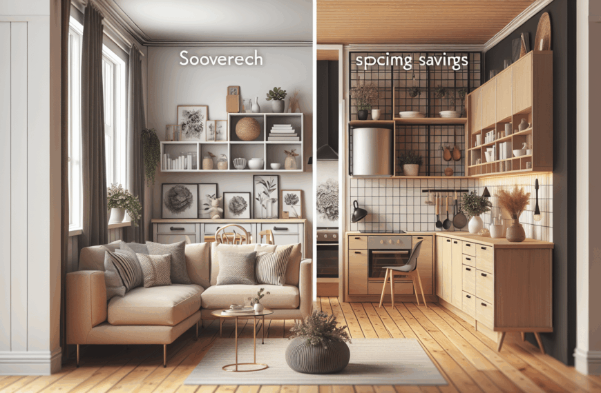 Ideas Ingeniosas para Optimizar Salones y Cocinas Pequeñas de Estilo Atemporal