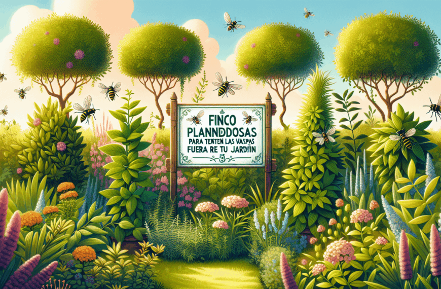 Cinco Plantas Frondosas para Mantener las Avispas Fuera de tu Jardín