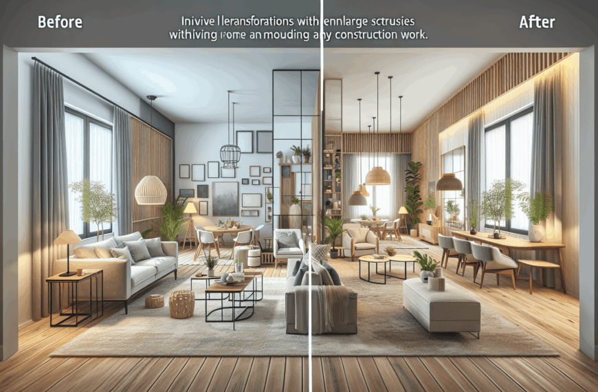 Transforma Tu Salón: Estrategias Invisibles para Ampliarlo Sin Obras