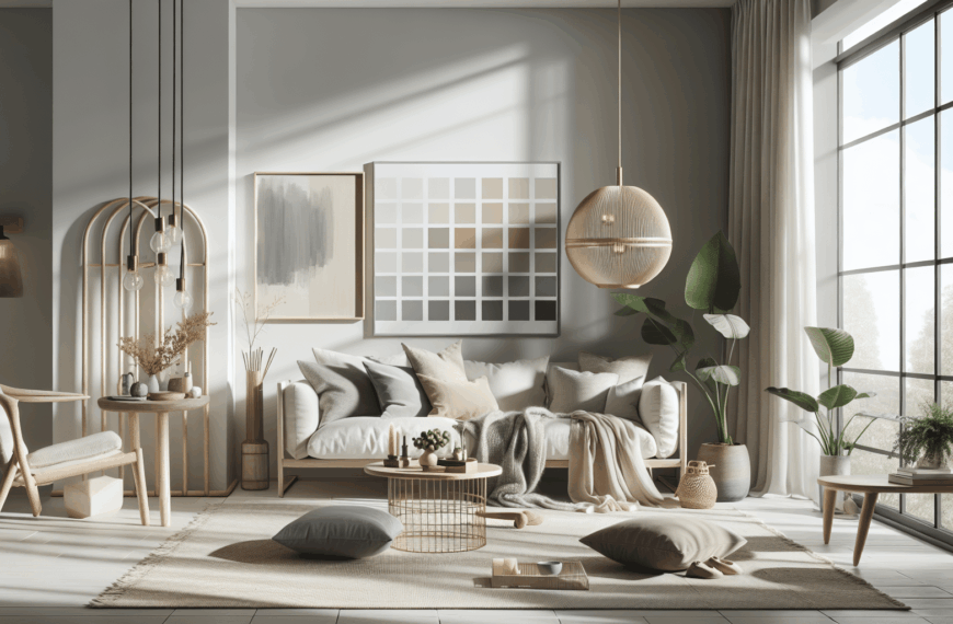 Colores Nórdicos y Combinaciones para un Diseño Interior Minimalista y Sofisticado