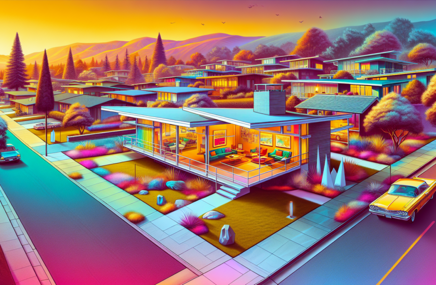 Explorando el Pasado: Tesoros del Estilo Mid-Century Modern en Palo Alto