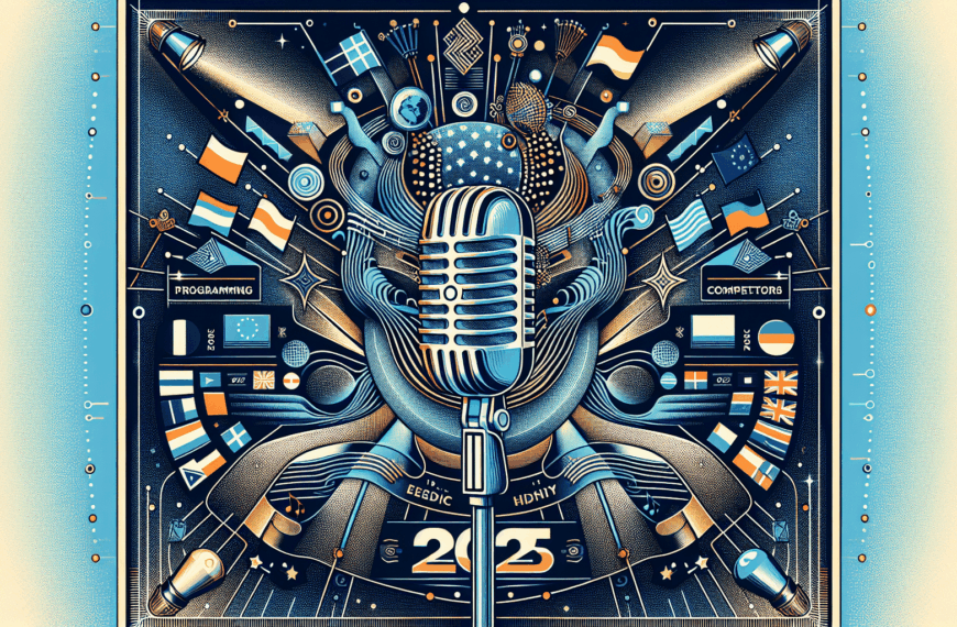 Guía Completa: Programación, Canales y Competidores de la Primera Semifinal de Eurovisión 2025