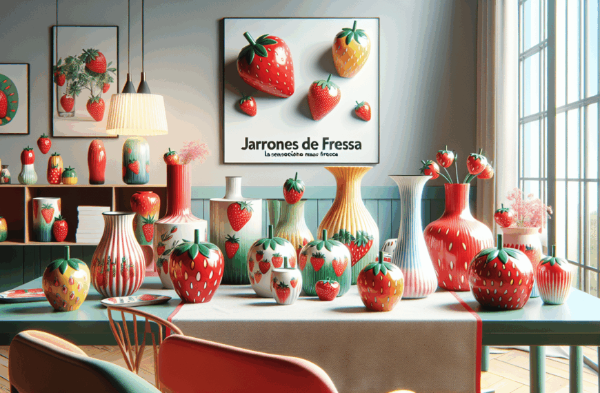 Jarrones de Fresa: La Sensación más Fresca en Tiger y Primark