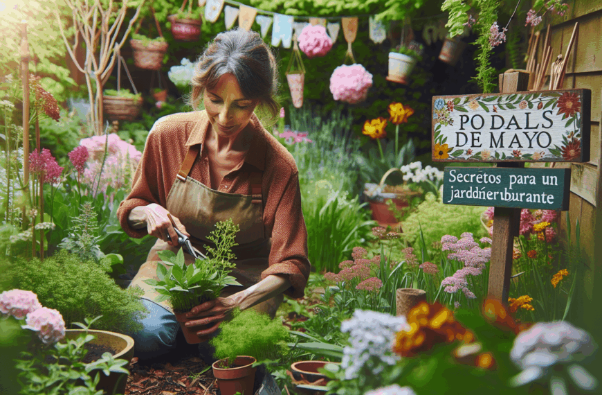 Poda de Mayo: Secretos para un Jardín Exuberante