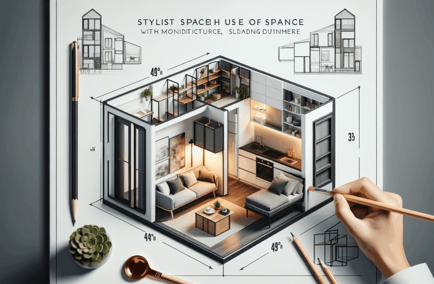 Elegancia Arquitectónica en un Compacto Piso de 49 m²