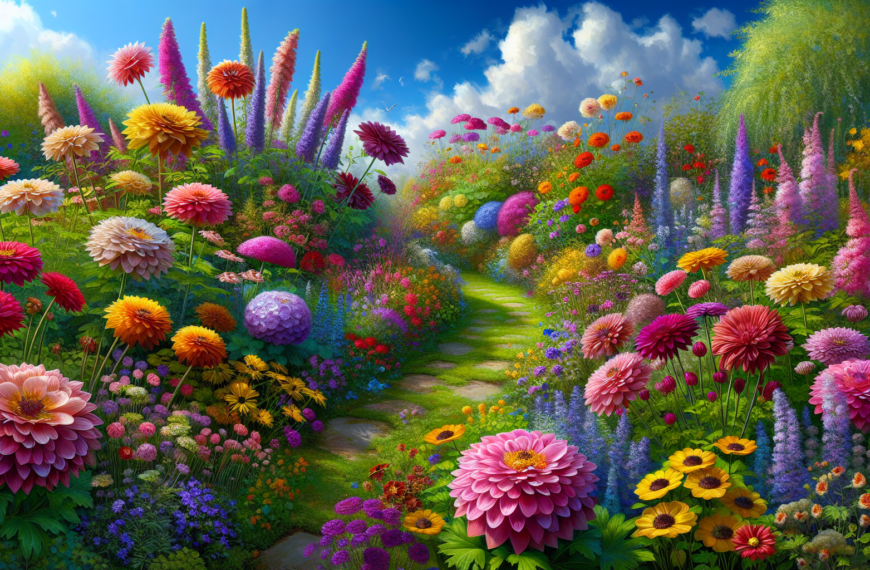 Flores Perennes y de Bajo Mantenimiento para Todo el Año