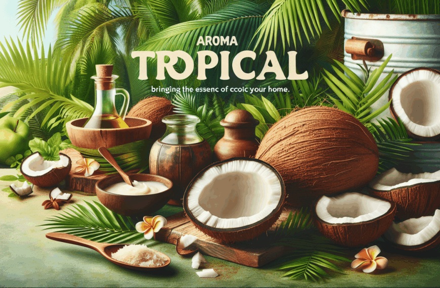 Aroma Tropical: Lleva la Esencia del Coco a Tu Hogar