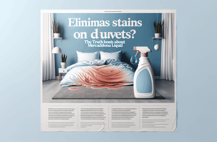 ¿Elimina Manchas en Edredones? La Verdad sobre el Líquido de Mercadona