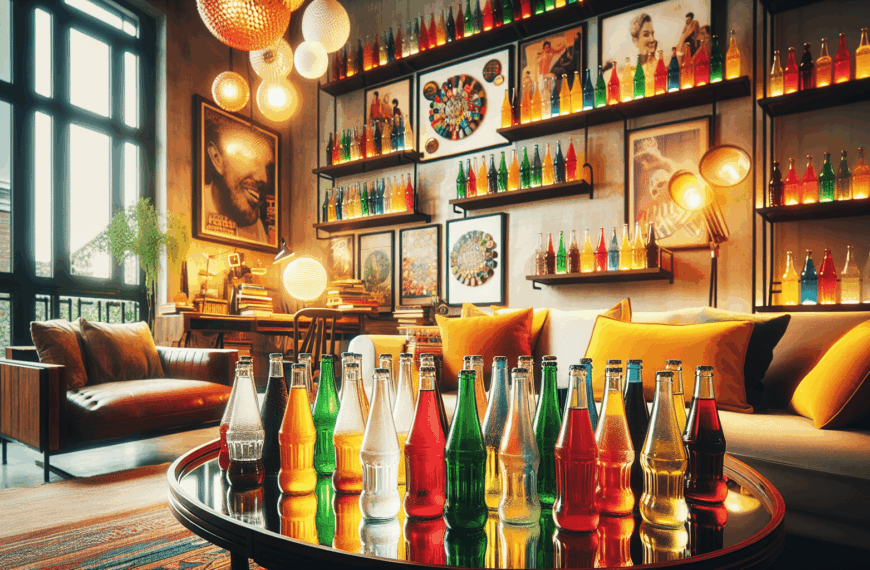 Rediseñando mi Espacio: La Magia del Botellín de Coca-Cola como Arte Pop en mi Sala