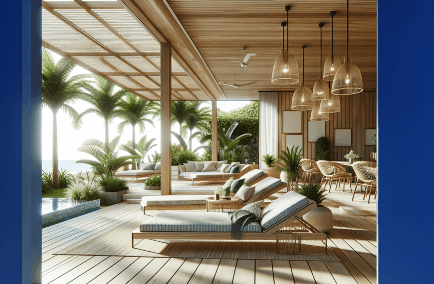 Tumbona Elegante: La Elección Ideal para Terrazas Contemporáneas de Maisons du Monde