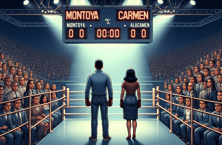 Entre Montoya y Carmen Alcayde: Una Competencia Ajustada por la Supervivencia