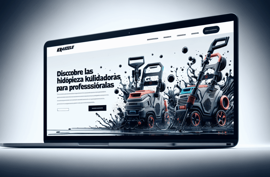 Descubre las Hidrolimpiadoras Kränzle para Profesionales en Limpiezapulido.es
