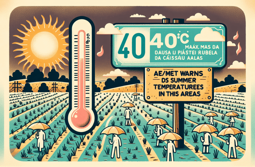 Alerta de AEMET: Temperaturas Veraniegas de Hasta 40°C en Varias Regiones