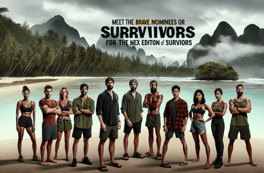 Conoce a los Valientes Nominados para la Próxima Edición de ‘Supervivientes’