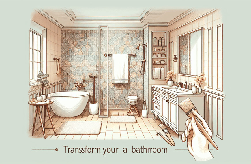 Transforma tu Baño con un Proyecto DIY Fácil y Elegante