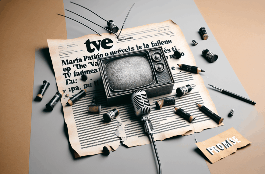 María Patiño Revela el Fracaso de ‘La Familia de la Tele’ en TVE y Promete: ‘La Verdad Será Expuesta’