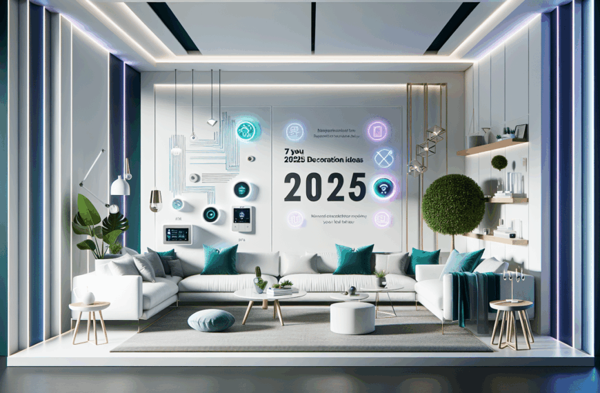 7 Ideas Modernas de Decoración 2025 para Renovar Tu Hogar Hoy Mismo