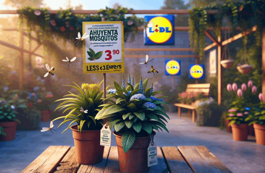Ahuyenta Mosquitos: Dos Plantas de Lidl por Menos de 3 Euros para Tu Jardín