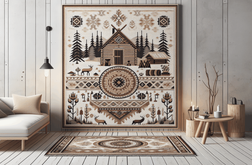 Redefine Tu Espacio: Alfombras Nórdicas para un Estilo Minimalista