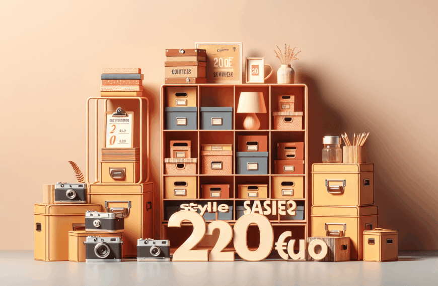 Ahorra con Estilo: Almacenamiento Retro por Menos de 20 Euros