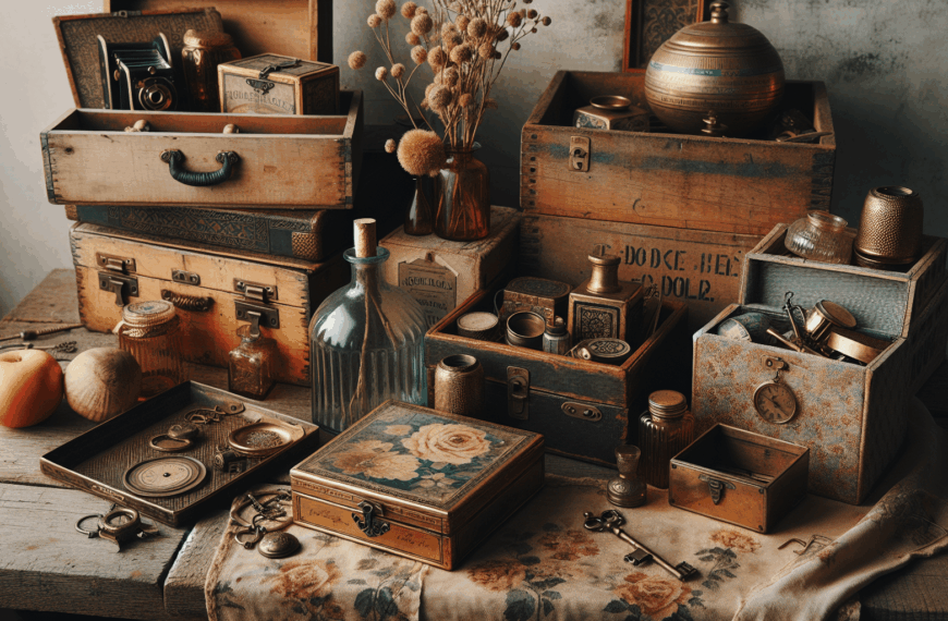Almacenaje Vintage: Estilo Retro por Menos de 20 Euros