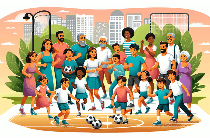 Balonmano en la calle: una celebración familiar en el Parque de Gasset por el Día Internacional de la Familia