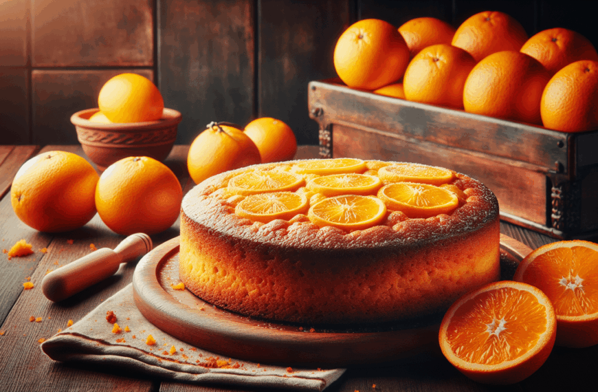 Bizcocho Siciliano de Naranja: Un Clásico Dulce con Sabor Auténtico