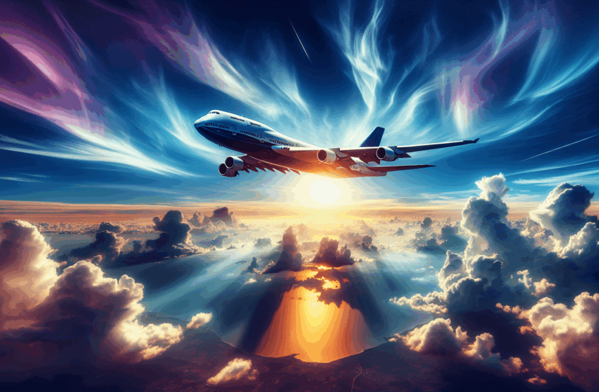 Boeing 747-8: Innovación Majestuosa en el Cielo por 400 Millones de Euros