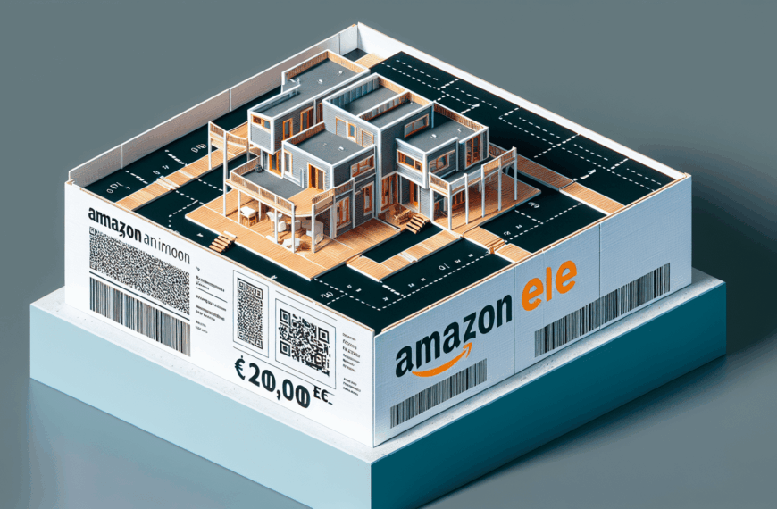 Casa Prefabricada y Modular de Dos Pisos: La Innovación Asequible de Amazon por Menos de 20.000 Euros