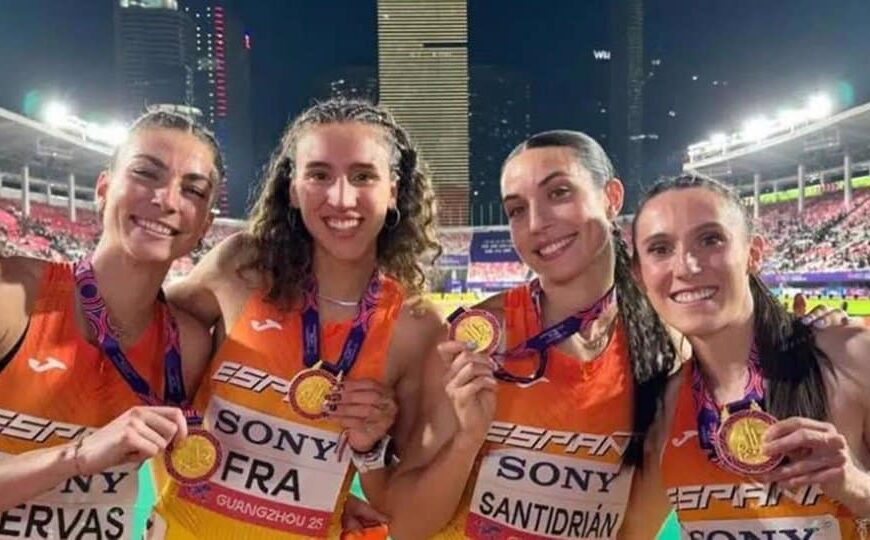 Castilla-La Mancha celebra el éxito de la solanera Paula Sevilla en el Mundial de relevos de China