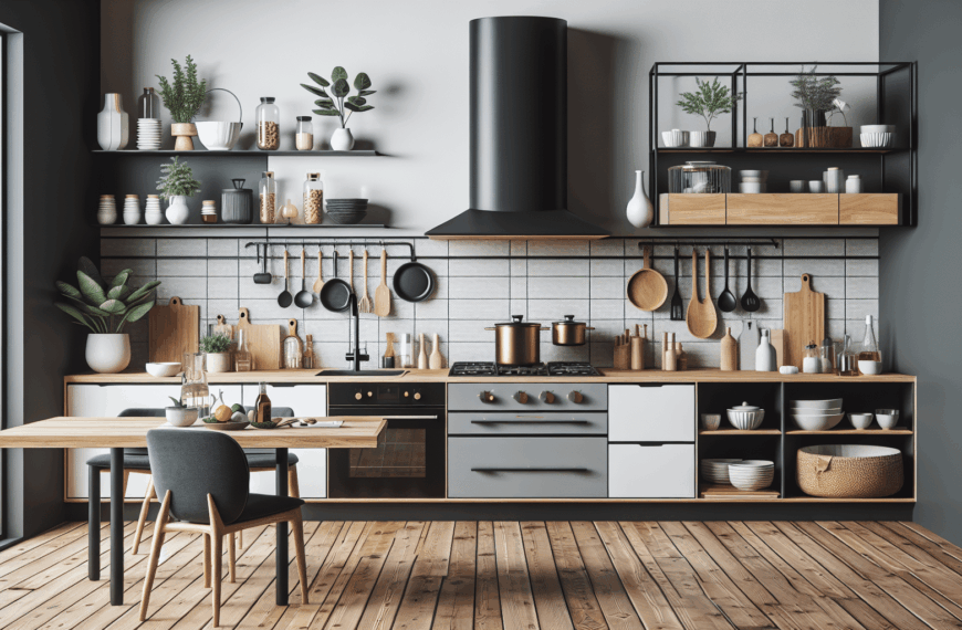 Nórdico Moderno: Diseño Funcional para tu Cocina