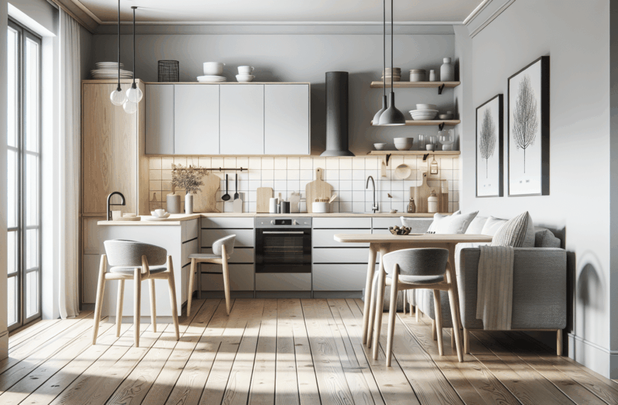 Cocinas Escandinavas: Minimalismo y Funcionalidad Moderna