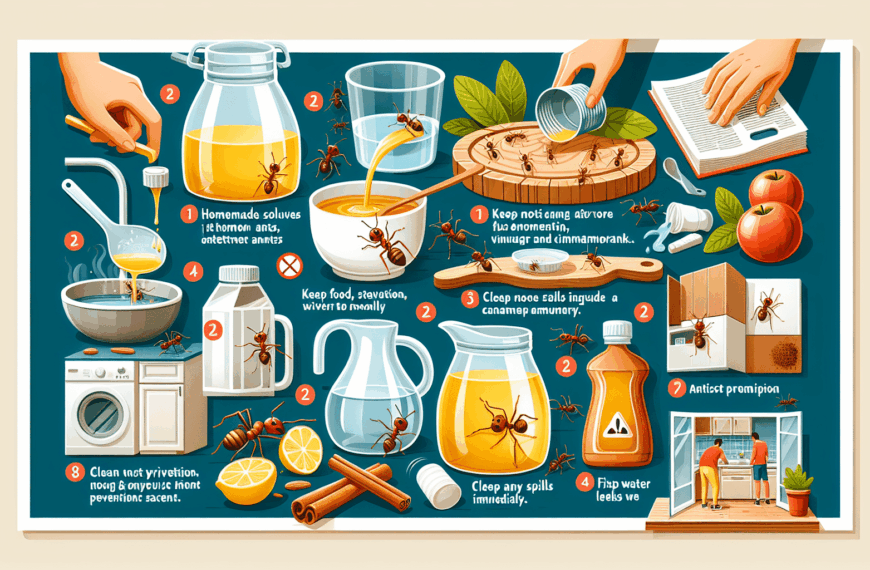 Soluciones Caseras y Estrategias para Eliminar Hormigas en Casa
