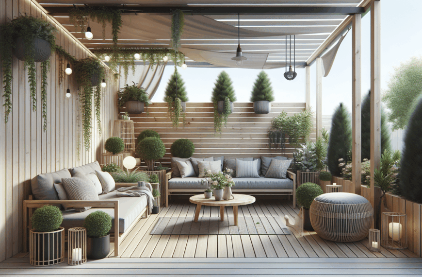 Conjunto de Terraza Ideal de Ikea: Optimiza Espacios Pequeños y Alargados