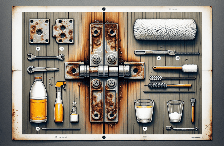 Guía Práctica para Quitar el Óxido de las Bisagras en el Hogar