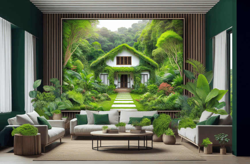 Transforma tu Hogar en un Oasis Verde