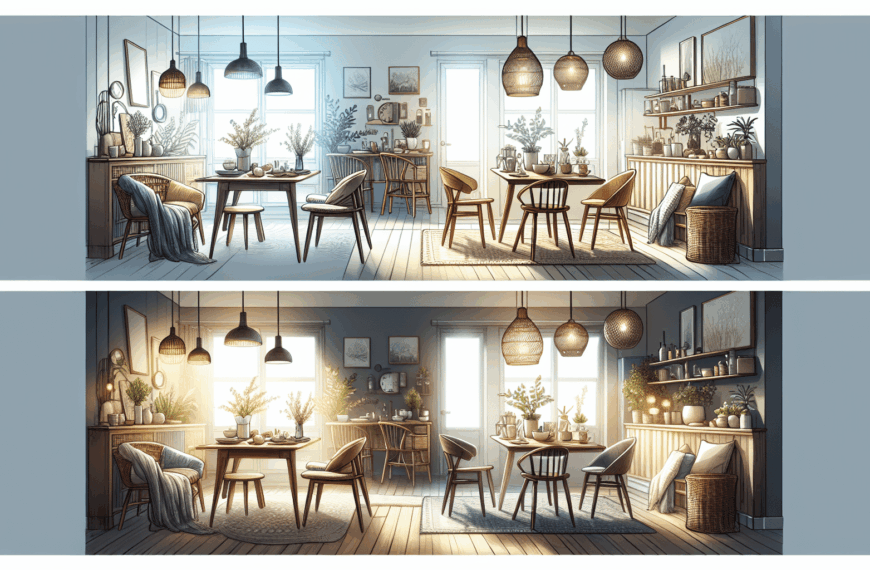 De Espacio Abierto a Comedor Acogedor: La Evolución del Ambiente